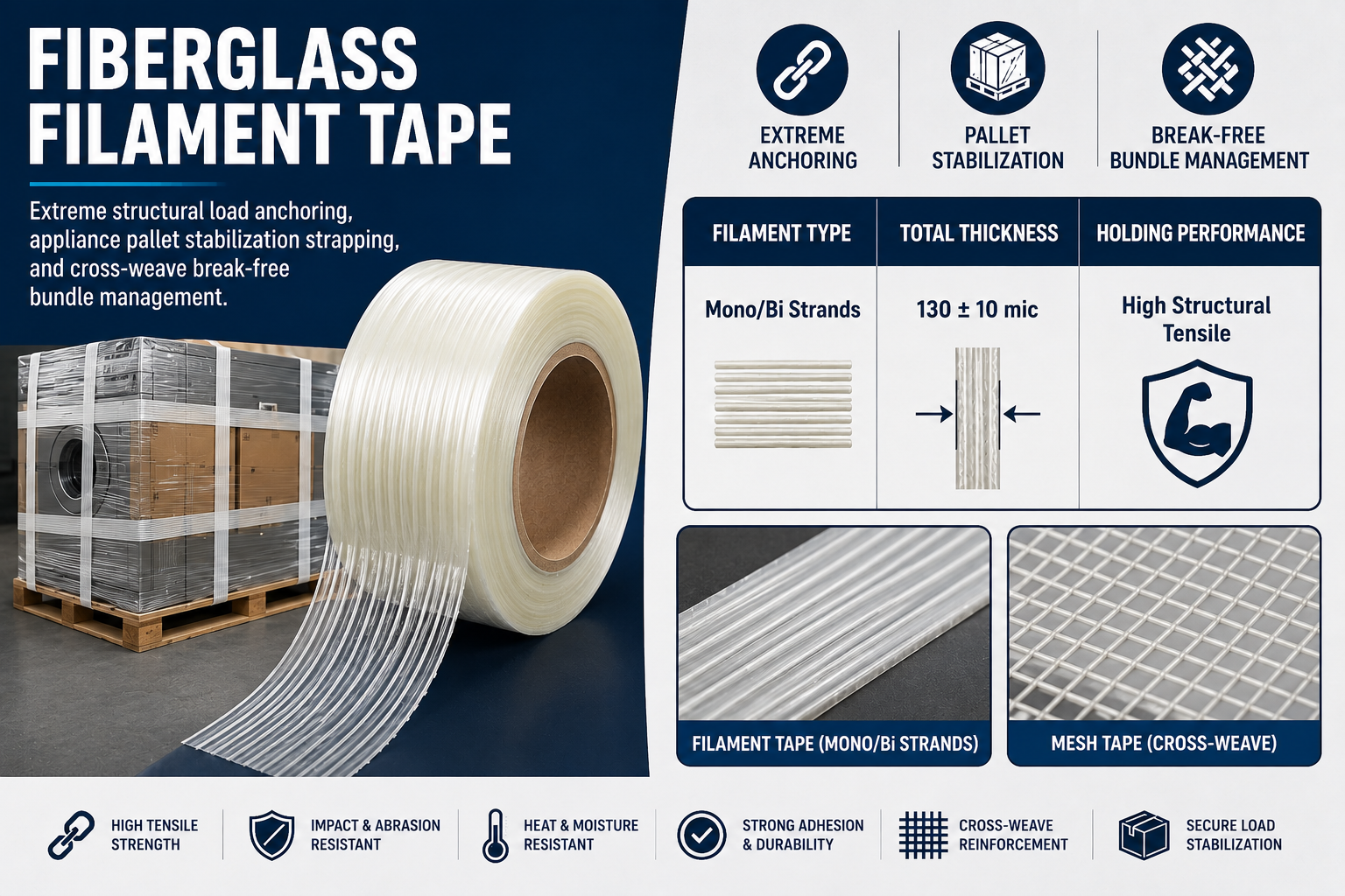 Fiberglass Filament Tape